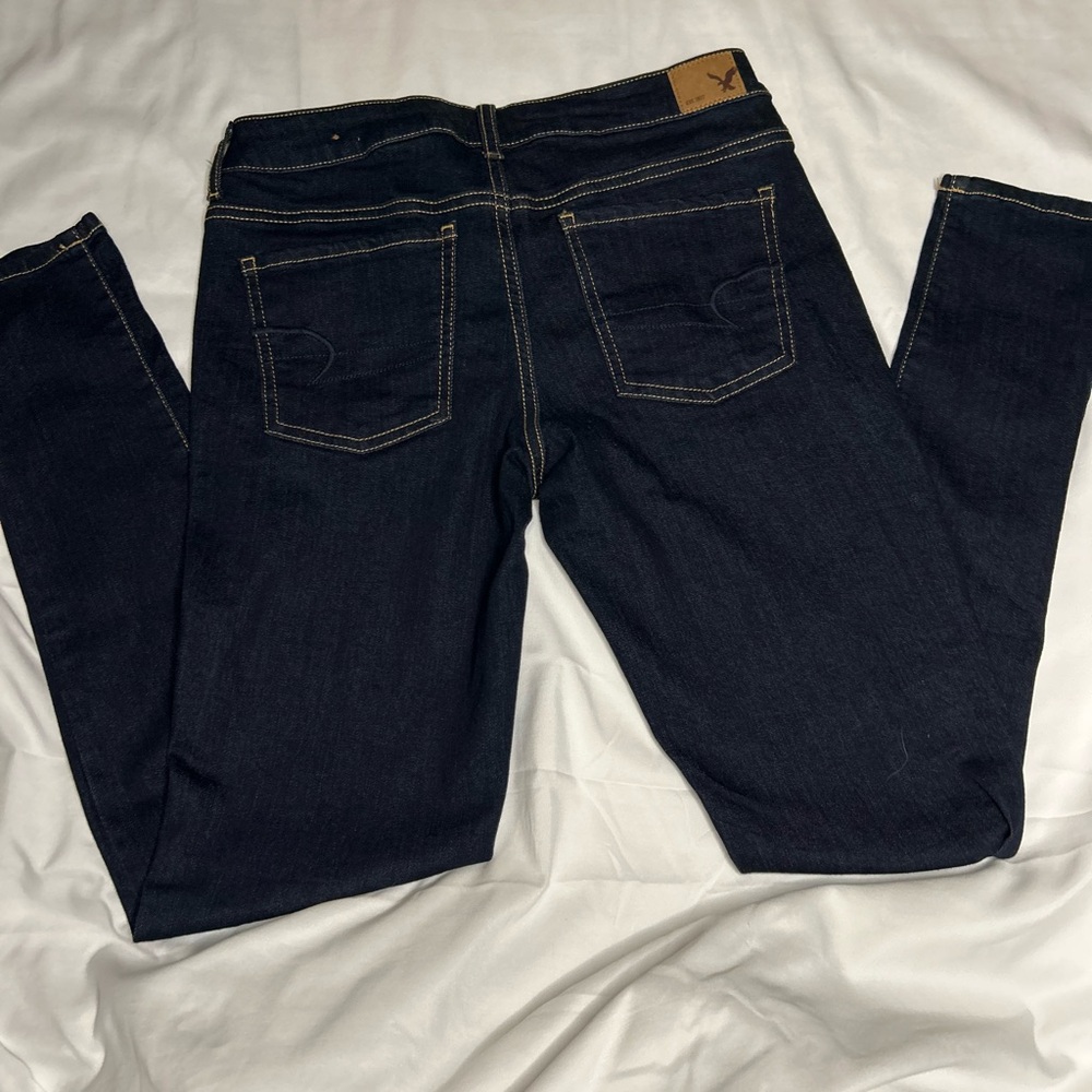 Women's Dark Blue Jeans